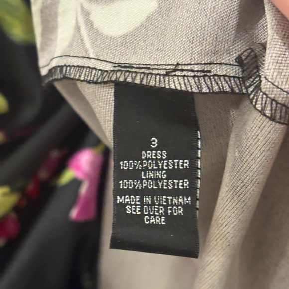 BCX Black Floral Maxi Dress - Picture 8 of 11